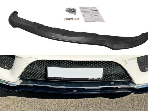 Alternative view of Maxton Design Gloss Black Front Splitter V.1 For Mercedes-Benz AMG W166
