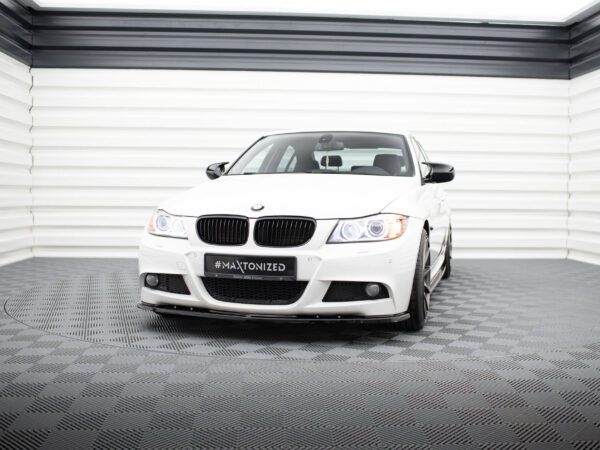 Pol po front splitter v 1 for bmw 3 sedan touring m pack e90 e91 facelift 5611 3