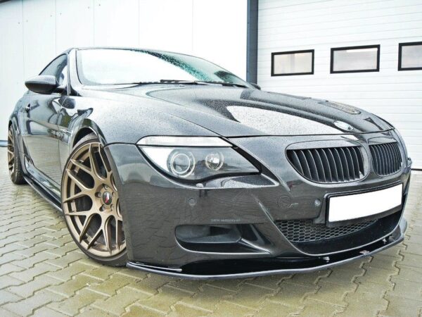 Alternative view of Maxton Design Gloss Black Front Splitter V.2 For BMW M6 E63