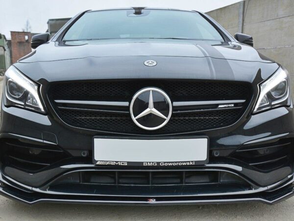 Pol po front splitter v 2 mercedes cla a45 amg c117 facelift 5667 3