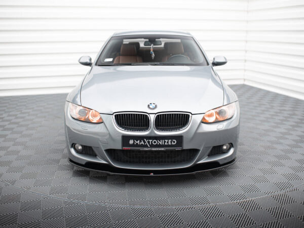 Alternative view of Maxton Design Gloss Black Front Splitter For BMW 3 Series E92 M Sport