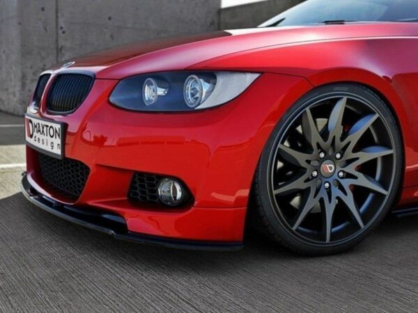 Pol po front splitter for bmw 3 e92 mpack preface model fits m performance splitters 678 4