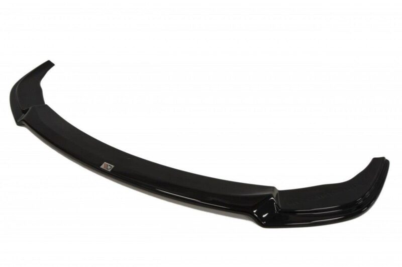 Maxton design gloss black front splitter for bmw 5 series e60 e61 m sport
