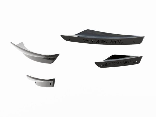 Pol po front bumper wings canards bmw 1 f40 m pack m135i 10930 2 1
