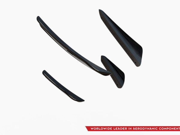 Pol po front bumper wings canards bmw m8 gran coupe f93 coupe f92 12787 6