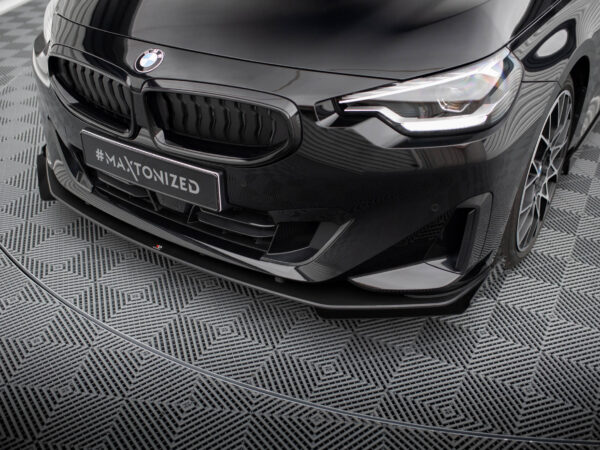 Alternative view of Maxton Design Matte Black Front Flaps For BMW 2 Series G42