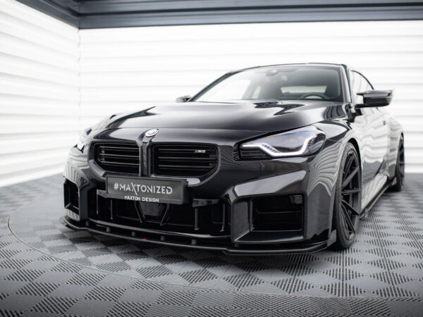 Alternative view of Maxton Design Gloss Black Front Flaps For BMW M2 Series G87