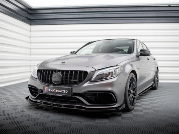 Pol po front flaps mercedes amg c63 sedan estate w205 facelift 18997 3