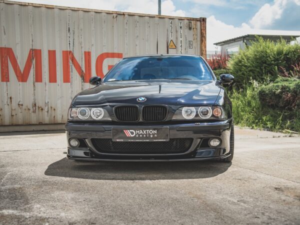Alternative view of Maxton Design Gloss Black Front Side Splitters + Front Splitter Set For BMW 5 Series E39 M Sport
