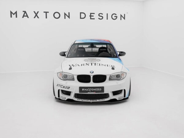 Alternative view of Maxton Design Gloss Black Front Splitter For BMW 1 Series M E82