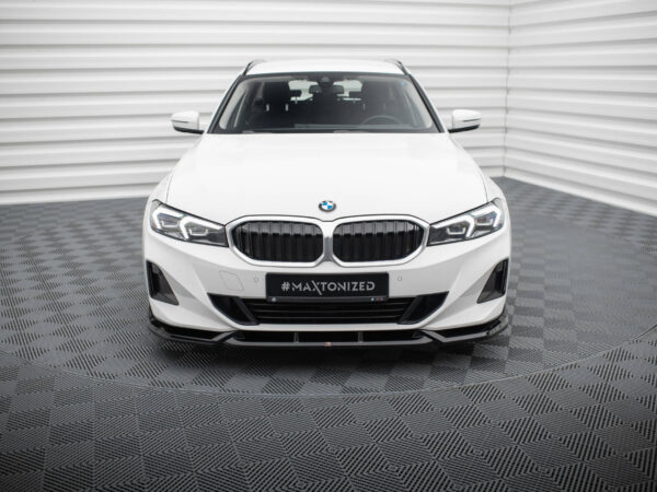 Alternative view of Maxton Design Gloss Black Front Splitter For BMW 3 Series G20 G21 LCI