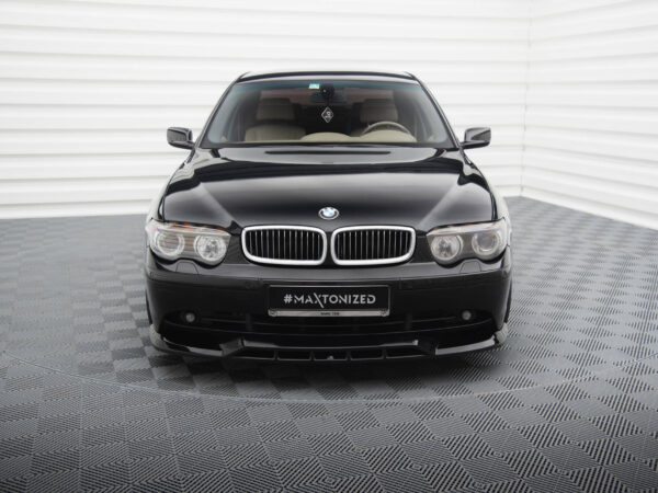 Alternative view of Maxton Design Gloss Black Front Splitter For BMW 7 Series E65