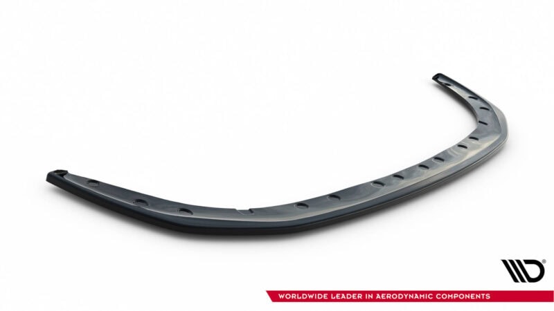 Maxton design gloss black front splitter extension for bmw f40 m135i m performance - image 6