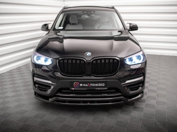Alternative view of Maxton Design Gloss Black Front Splitter For BMW X3 G01