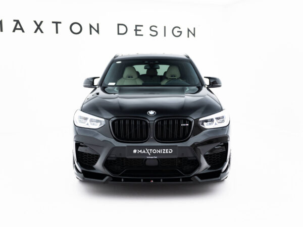 Alternative view of Maxton Design Gloss Black Front Splitter For BMW X3M F97