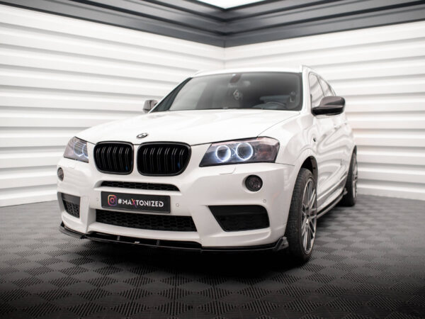 Pol po front splitter bmw x3 m pack f25 18385 4