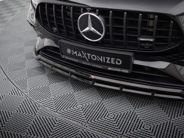 Pol po front splitter mercedes amg a35 w177 facelift 19901 4