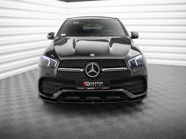 Alternative view of Maxton Design Gloss Black Front Splitter for Mercedes-Benz AMG GLE53 C167