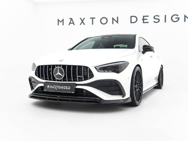 Pol po front splitter mercedes amg cla 35 coupe shooting brake c118 facelift x118 facelift 22155 3