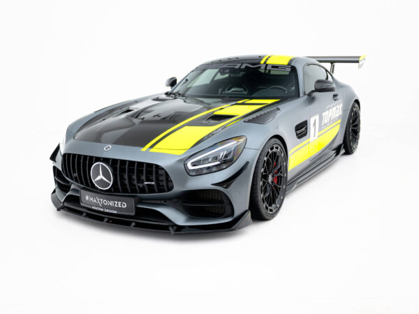 Pol po front splitter mercedes amg gt c c190 facelift 22291 11