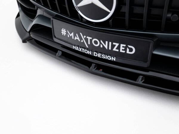 Pol po front splitter mercedes amg gt c c190 facelift 22291 2
