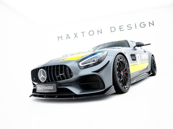 Pol po front splitter mercedes amg gt c c190 facelift 22291 4