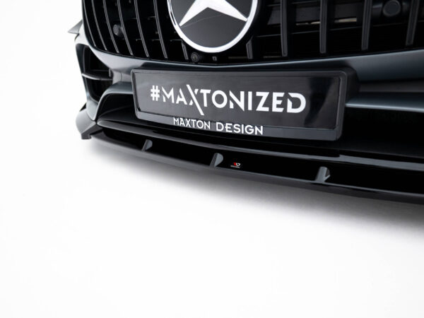 Pol po front splitter mercedes amg gt c c190 facelift 22291 5