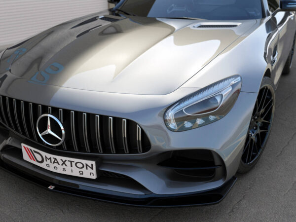 Pol po front splitter mercedes amg gt s c190 facelift 20404 10