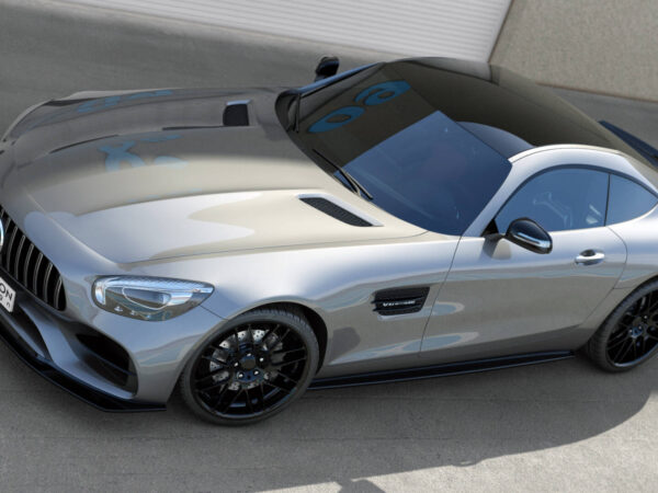 Pol po front splitter mercedes amg gt s c190 facelift 20404 2