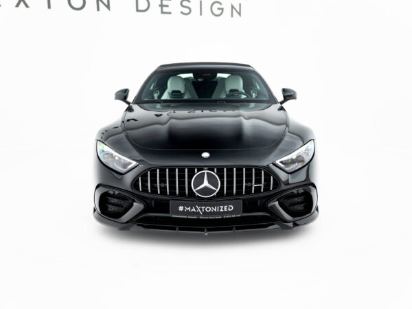 Alternative view of Maxton Design Gloss Black Front Splitter For Mercedes-Benz AMG SL63 R232