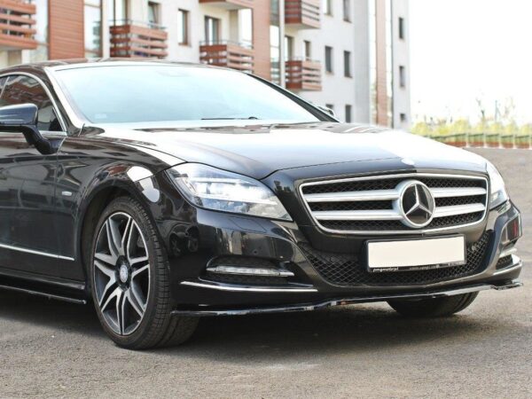 Alternative view of Maxton Design Gloss Black Front Splitter For Mercedes-Benz CLS C218