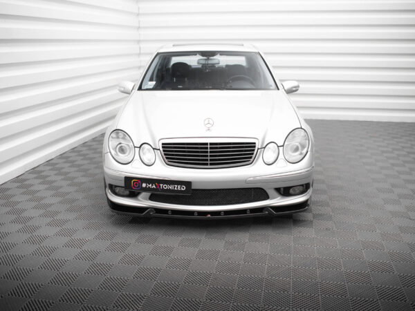 Alternative view of Maxton Design Gloss Black Front Splitter For Mercedes-Benz AMG E55 W211