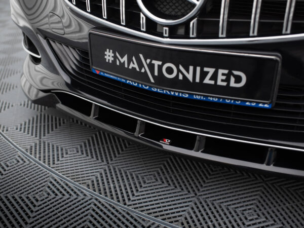 Pol po front splitter mercedes benz e w212 facelift 20845 6