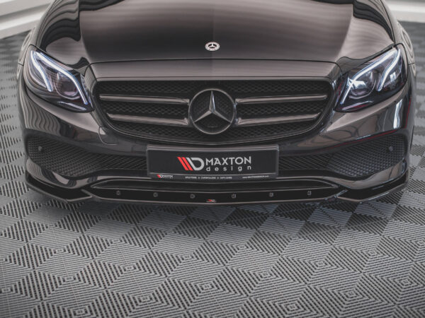 Alternative view of Maxton Design Gloss Black Front Splitter For Mercedes-Benz W213