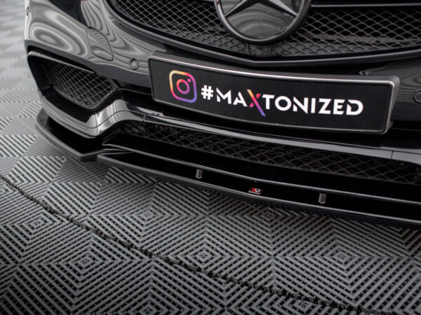 Pol po front splitter mercedes benz e63 amg sedan w212 facelift 11696 6