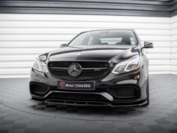 Pol po front splitter mercedes benz e63 amg sedan w212 facelift 11696 7