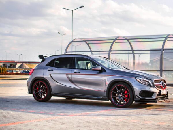 Pol po front splitter mercedes benz gla 45 amg 7085 6