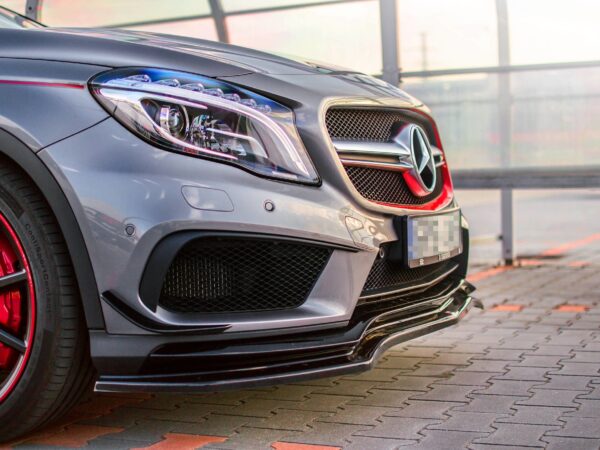 Pol po front splitter mercedes benz gla 45 amg 7085 7