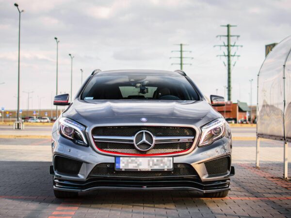 Pol po front splitter mercedes benz gla 45 amg 7085 9