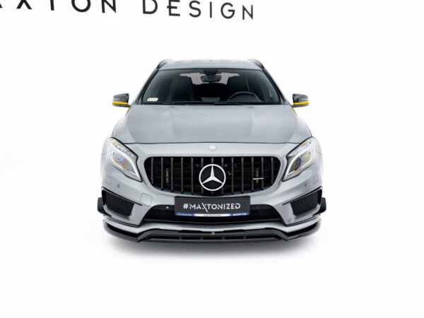 Alternative view of Maxton Design Gloss Black Front Splitter For Mercedes-Benz AMG GLA45 X156 Off roader