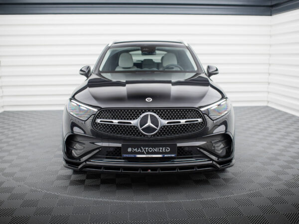 Alternative view of Maxton Design Gloss Black Front Splitter For Mercedes-Benz AMG X254 C254