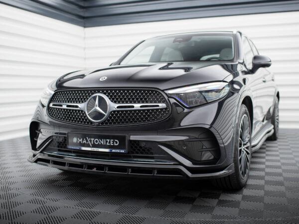 Pol po front splitter mercedes benz glc suv coupe amg line x254 c254 20007 6