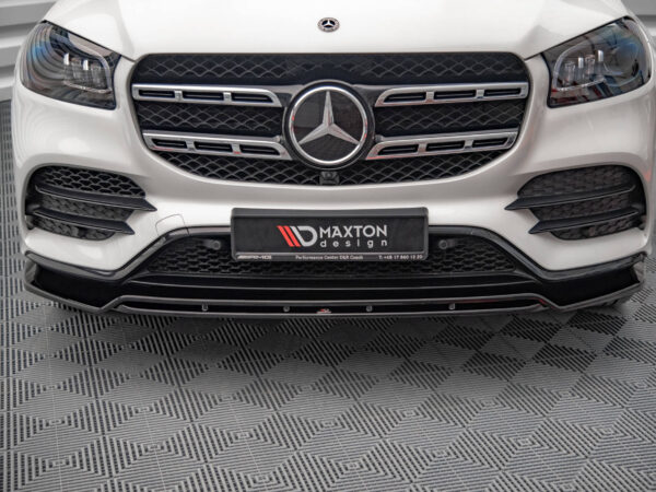 Alternative view of Maxton Design Gloss Black Front Splitter V.1 For Mercedes-Benz AMG X167