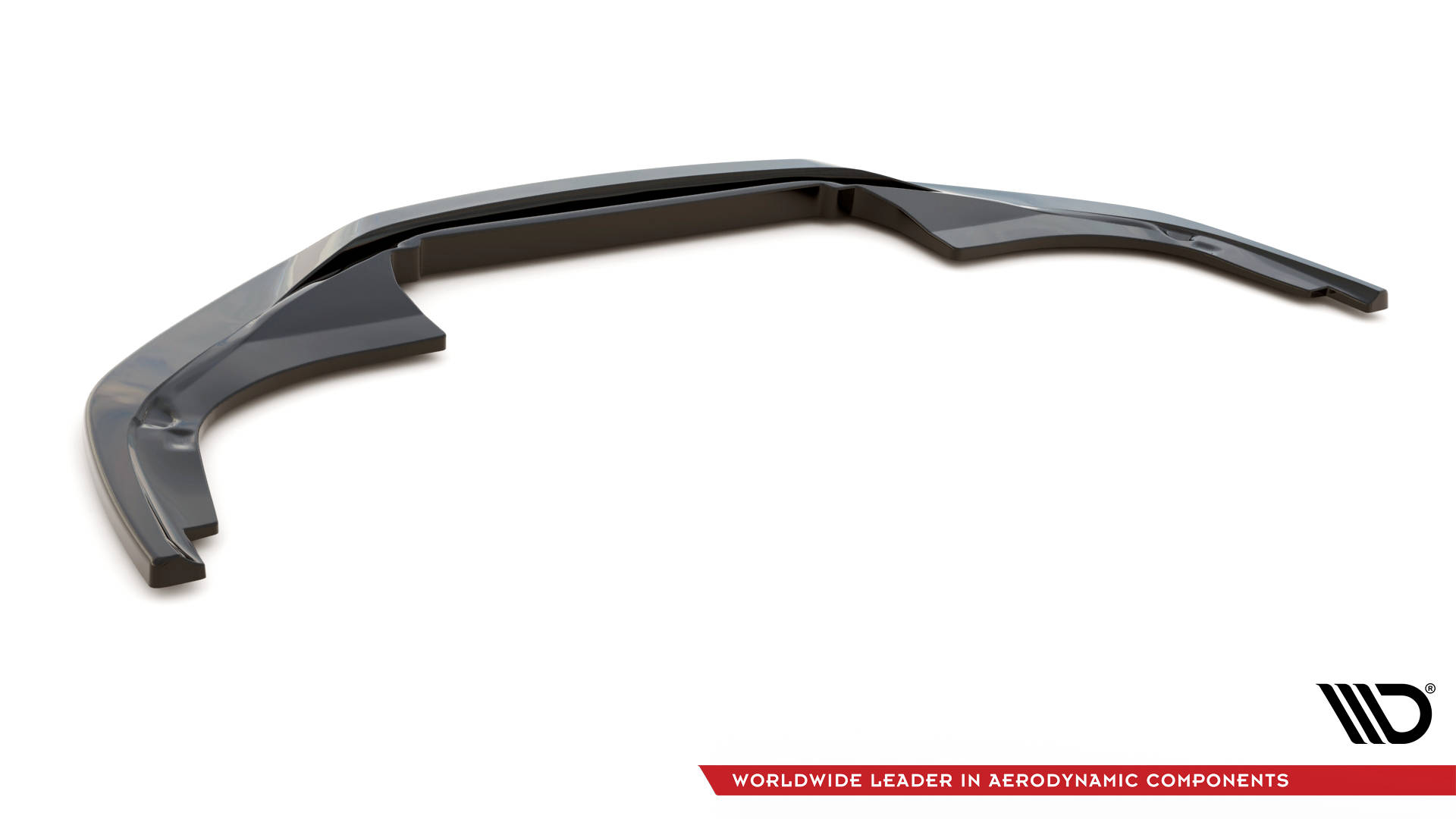 Maxton design gloss black front splitter for porsche 911 carrera 4s 992 - image 5
