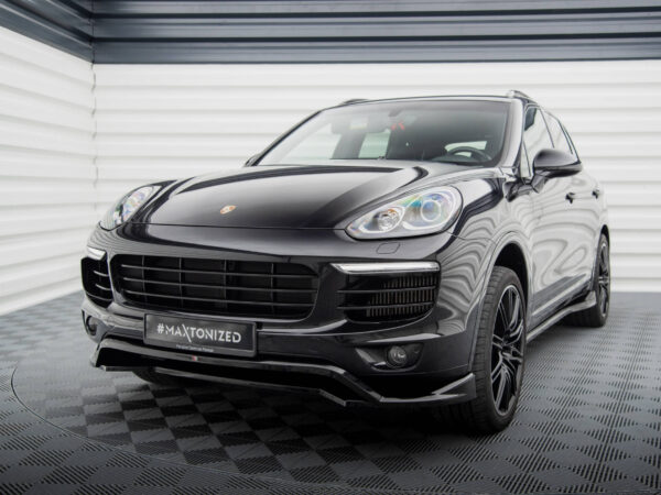 Pol po front splitter porsche cayenne mk2 facelift 19454 3