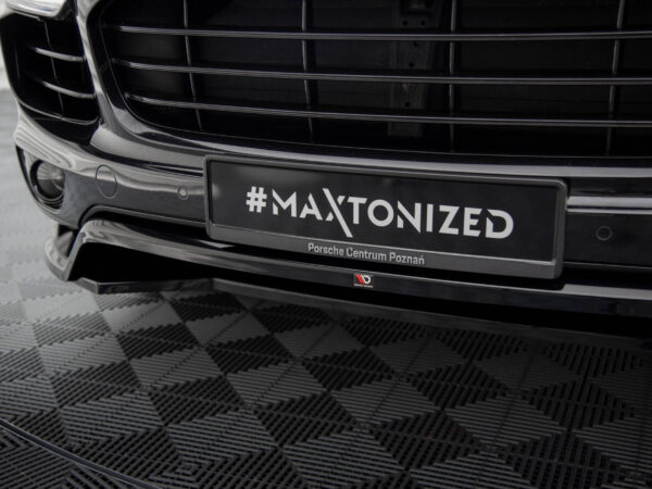 Pol po front splitter porsche cayenne mk2 facelift 19454 4