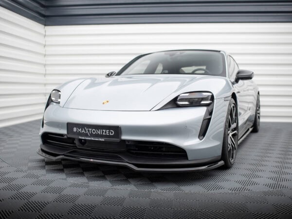 Pol po front splitter porsche taycan taycan 4 taycan 4s taycan gts mk1 20642 3