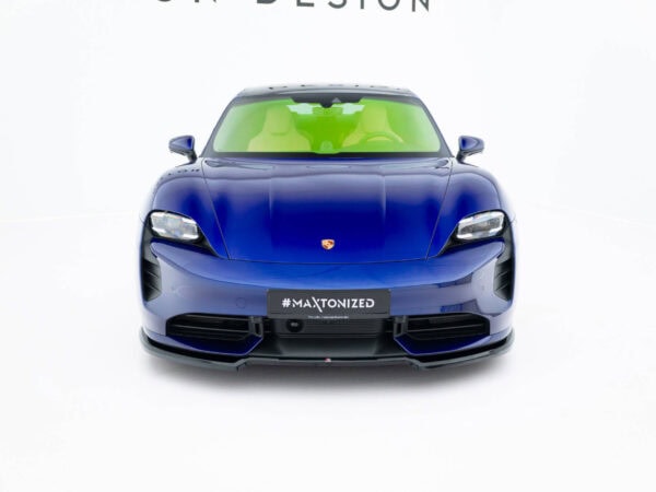 Pol po front splitter porsche taycan turbo s mk1 22123 3