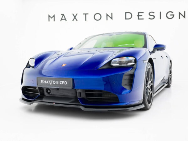 Pol po front splitter porsche taycan turbo s mk1 22123 4