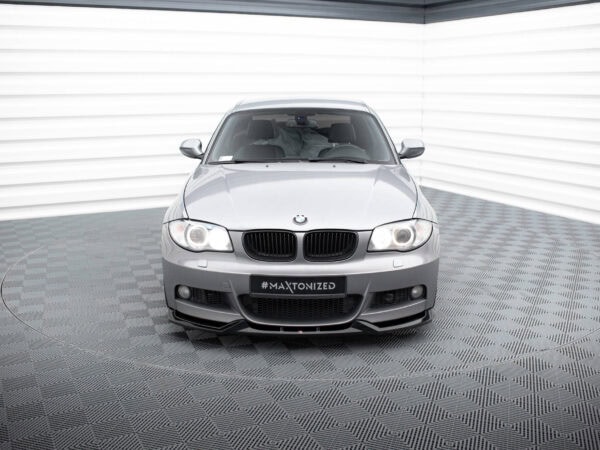 Alternative view of Maxton Design Gloss Black Front Splitter V.1 For BMW 1 Series E82 M Sport